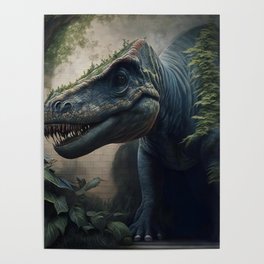 Jurassic Jungle Intrusion Poster