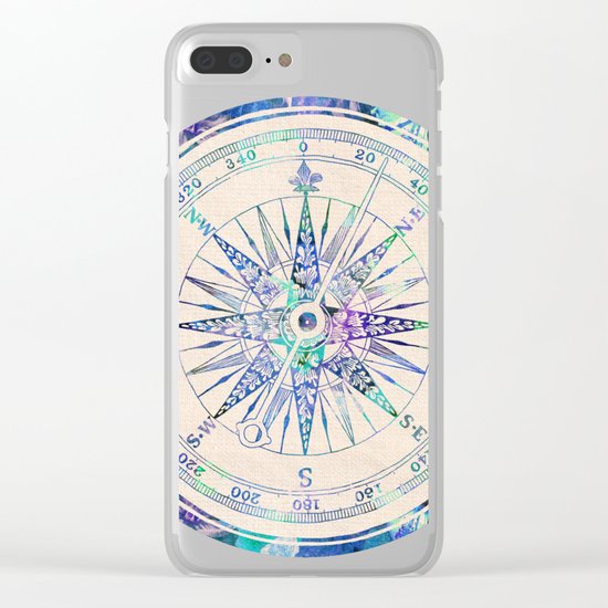 Follow Your Own Path Clear iPhone Case