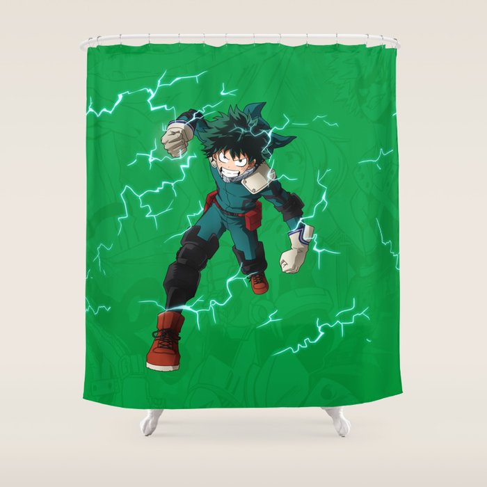 Deku One For All Shower Curtain By Mcashe Art Society6