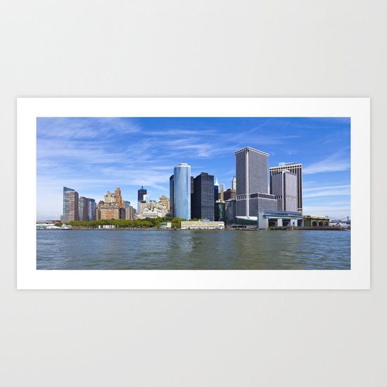Downtown NY Art Print