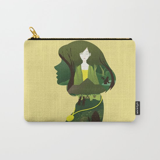 On My Mind Carry-All Pouch