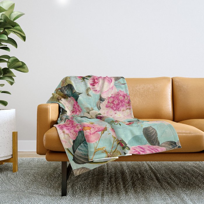 Shabby chic throw blanket cheap