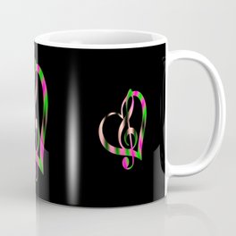 Music Heart Coffee Mug