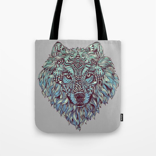 Wolf (Lone) Tote Bag