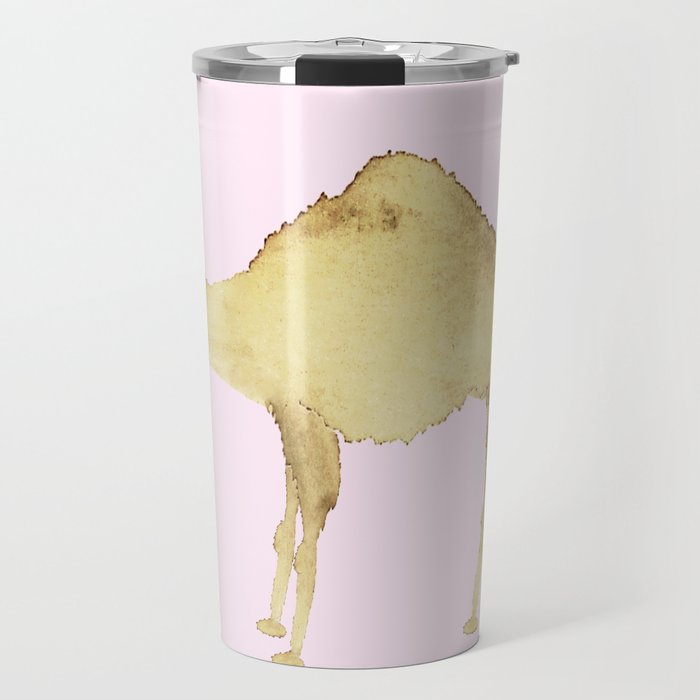 Coffee Stain Camel Travel Mug