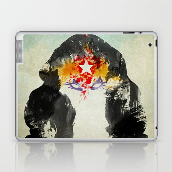 Muscle Girl Laptop & iPad Skin