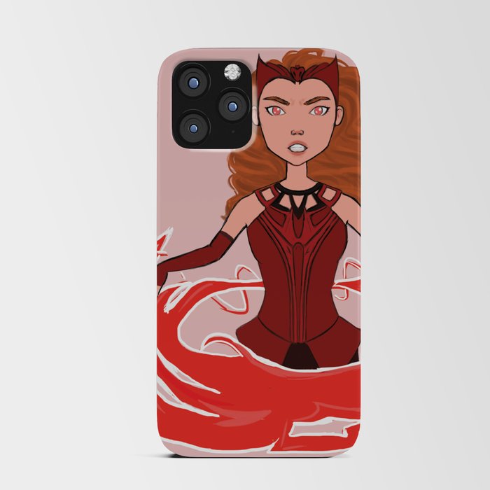 Scarlet Witch Fan Art iPhone Card Case