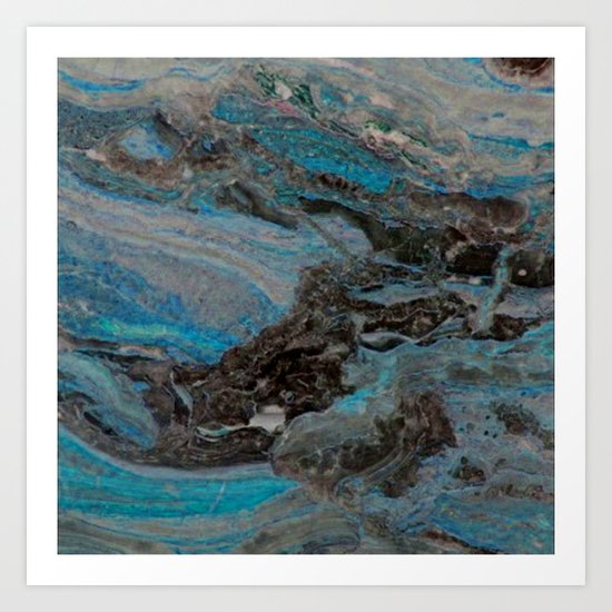 Marble, it is cool, aloof and especially elegant Art Print