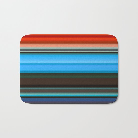 stripes 251 Bath Mat
