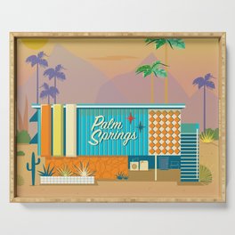 Palm Springs Apartment Serving Tray