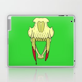 Sabertooth Skull Laptop & iPad Skin