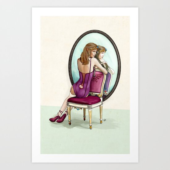Vanity Games - Zelda Art Print