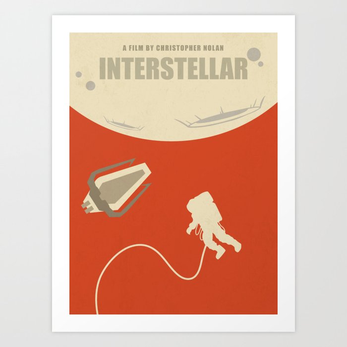 Interstellar Movie Photo Print Poster Textless Movie Art Christopher Nolan 013 