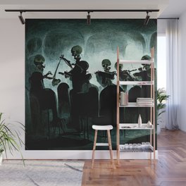 The Skeleton Orchestra Wall Mural