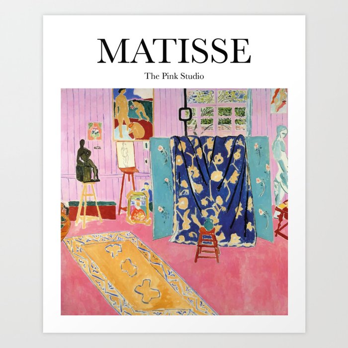 Matisse - The Pink Studio Art Print