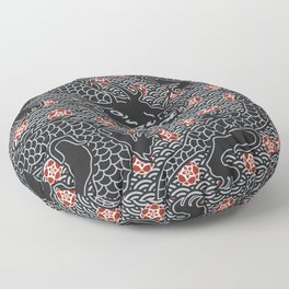 Hidden Dragon / Oriental dragon design Floor Pillow