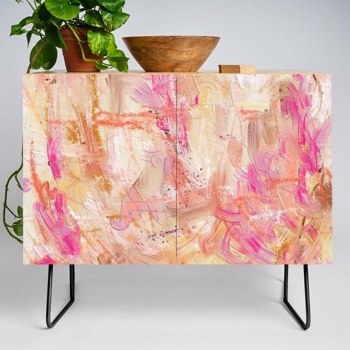 The magician abstract painting  Credenza