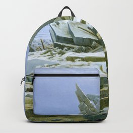 The Sea of Ice or The Wreck of Hope by Caspar David Friedrich | Das Eismeer - Hamburger Kunsthalle ,The Sea of Ice Backpack
