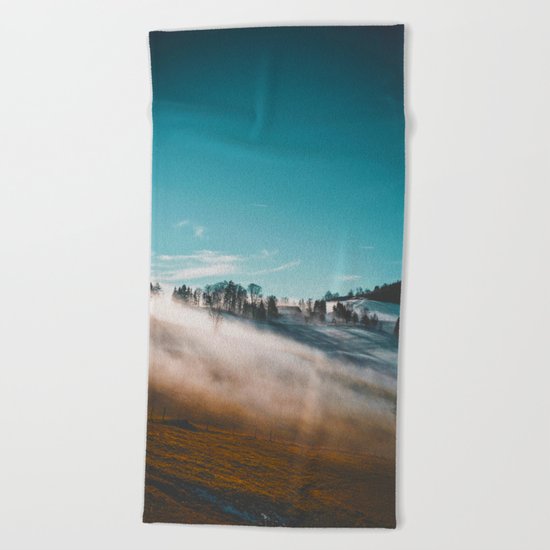Morning Mist Beach Towel