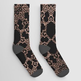 Arabesque Elegant Pattern Socks