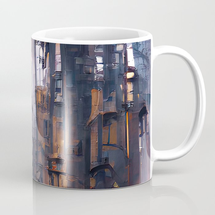 A Dark Gothic Cathedral Coffee Mug
