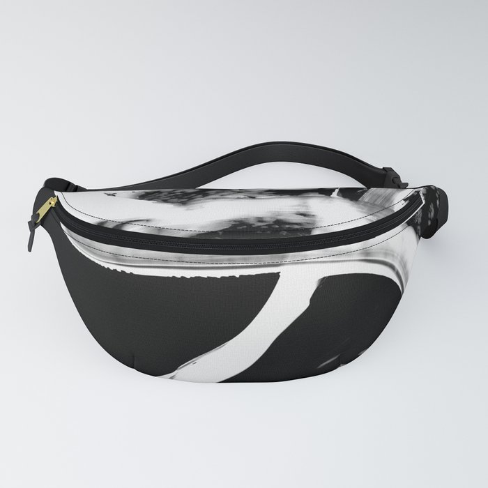 Black Magic 307 Inverted by Sharon Cummings Fanny Pack