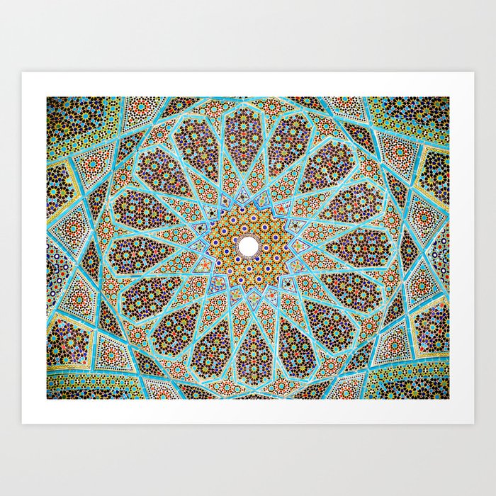 Islamic Mosaic Tile 1 Art Print