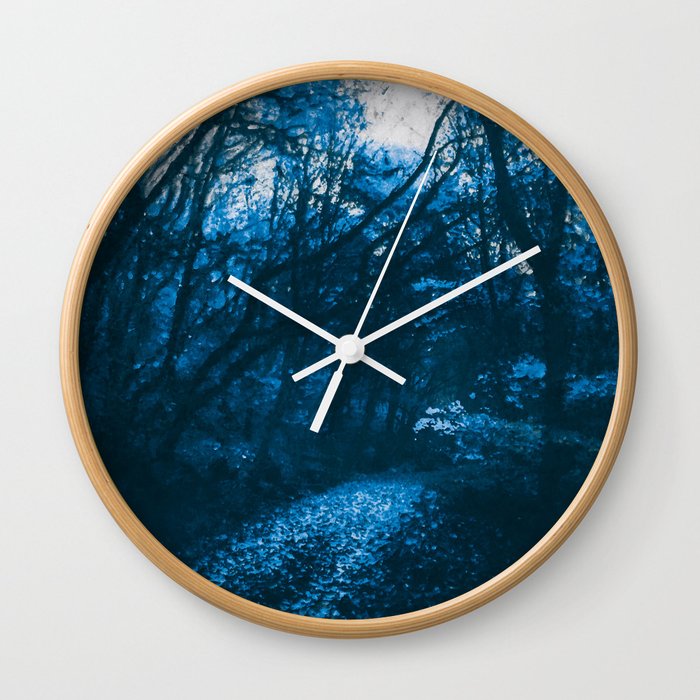 Haunted forest Wall Clock