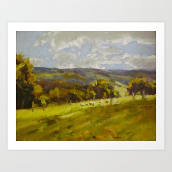 Master Copy of Scott Christensen Art Print