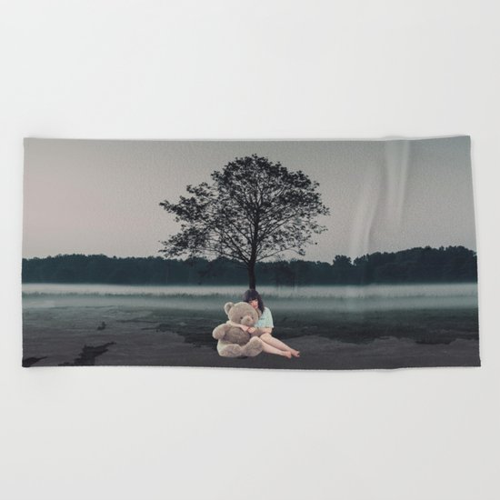 Not Alone Beach Towel