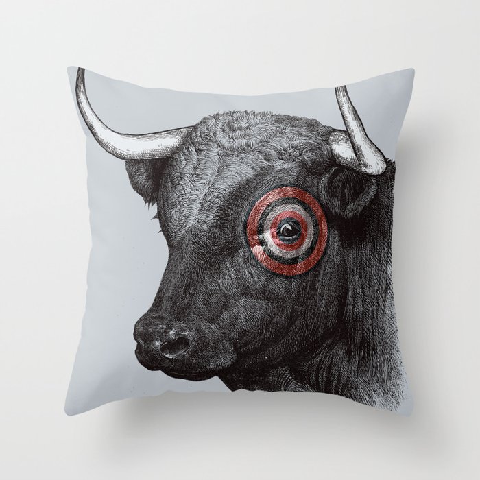 Bullseye Throw Pillow