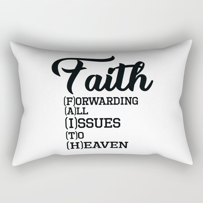 Faith Rectangular Pillow