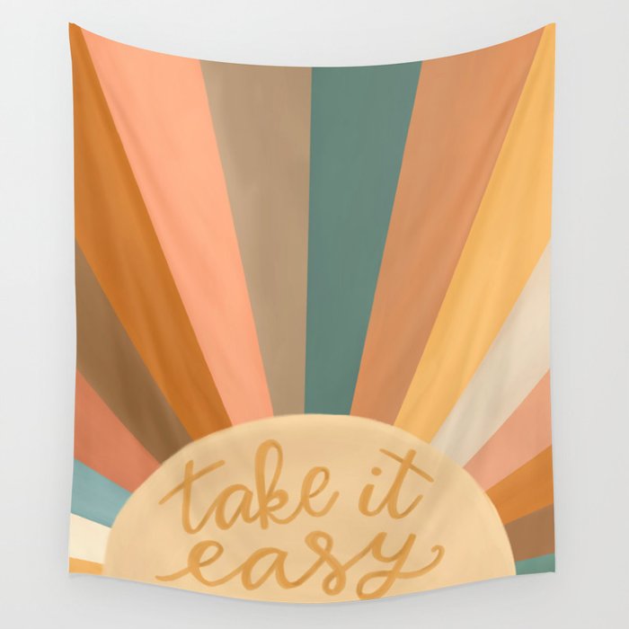 Take It Easy, Sunshine Wall Tapestry
