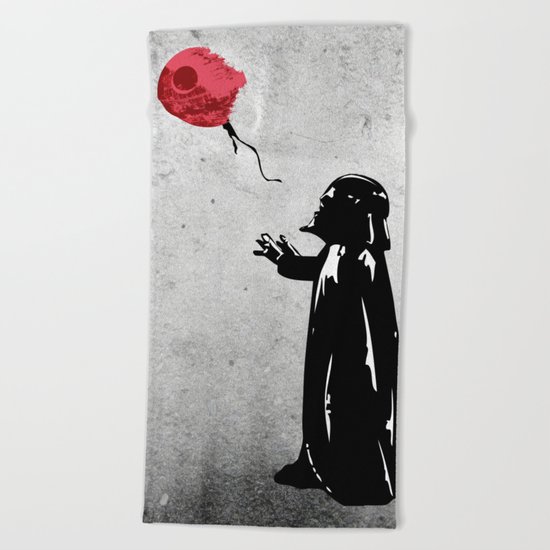 Little Vader - Inspired by Banksy Beach Towel