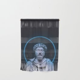 Marcus Aurelius Minimalist Neon Wall Hanging