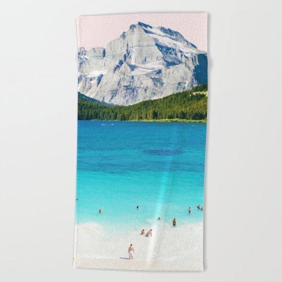 Summer Vibes #society6 #decor #buyart Beach Towel