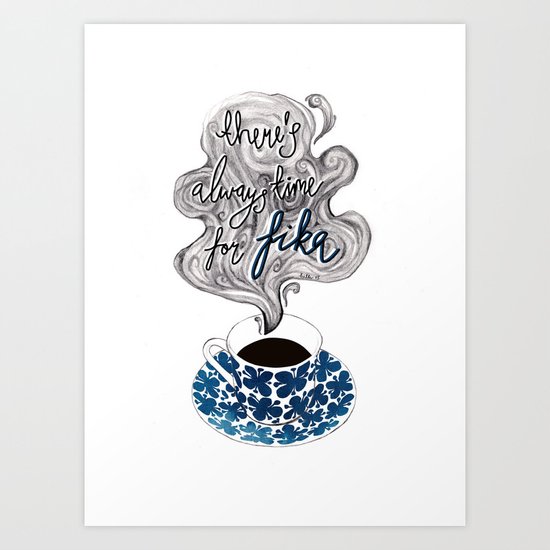 fika Art Print