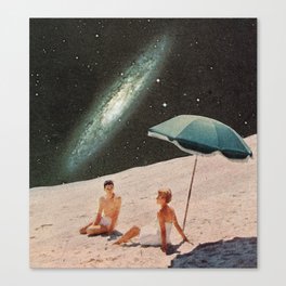 Galactic Beach Canvas Print