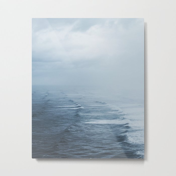 Storms Over The Pacific Ocean Metal Print