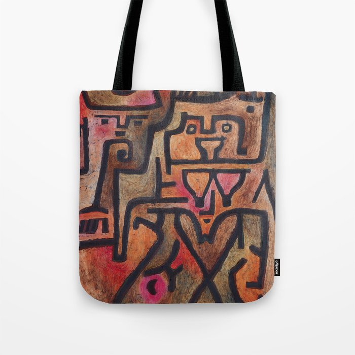Forest Witches Abstract "painting · modern · abstract art " Paul Klee Tote Bag