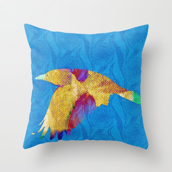 The rook #VIII Throw Pillow