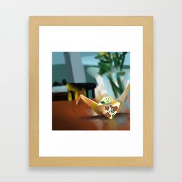 Origami Framed Art Print
