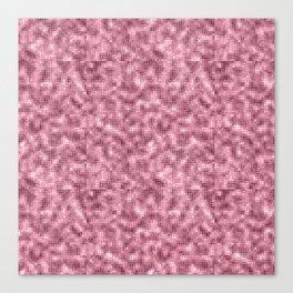 Luxury Pink Sparkle Pattern Canvas Print