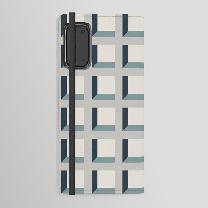 Minimalist 3D Pattern XI Android Wallet Case