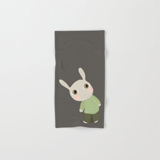 Chinese Rabbit Hand & Bath Towel