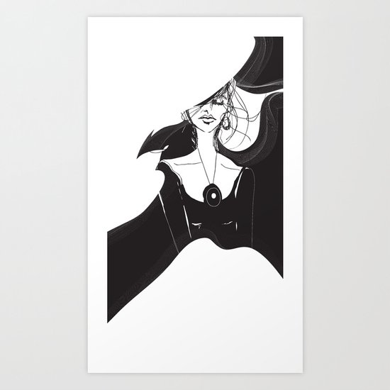 Waiting Art Print