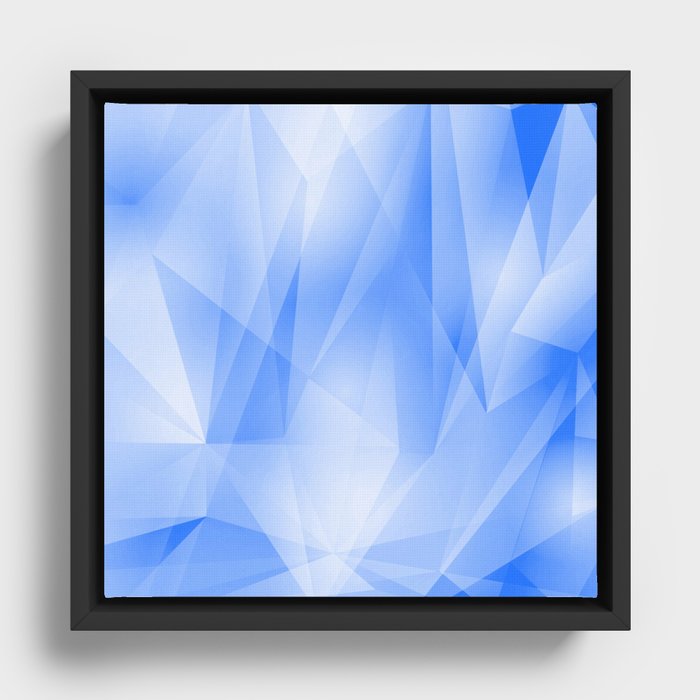 Iceberg Angularity No.1 Framed Canvas