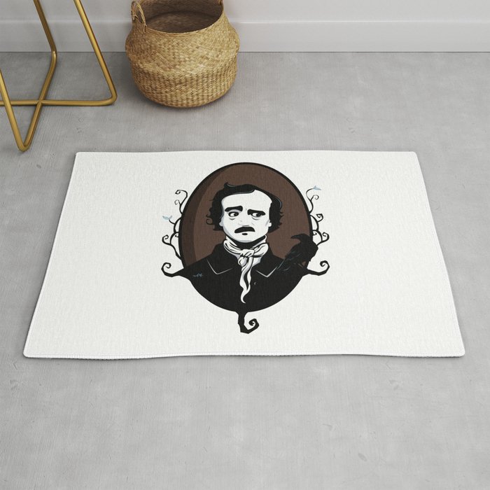 Edgar Allan Poe Rug