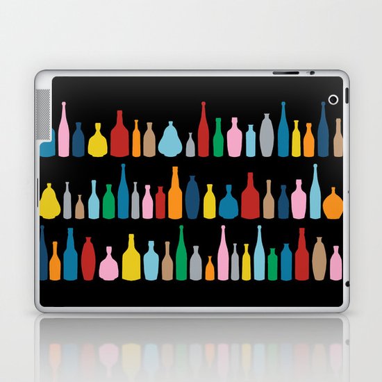 Black Bottle Multi Laptop & iPad Skin