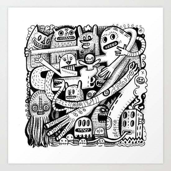 Together Art Print